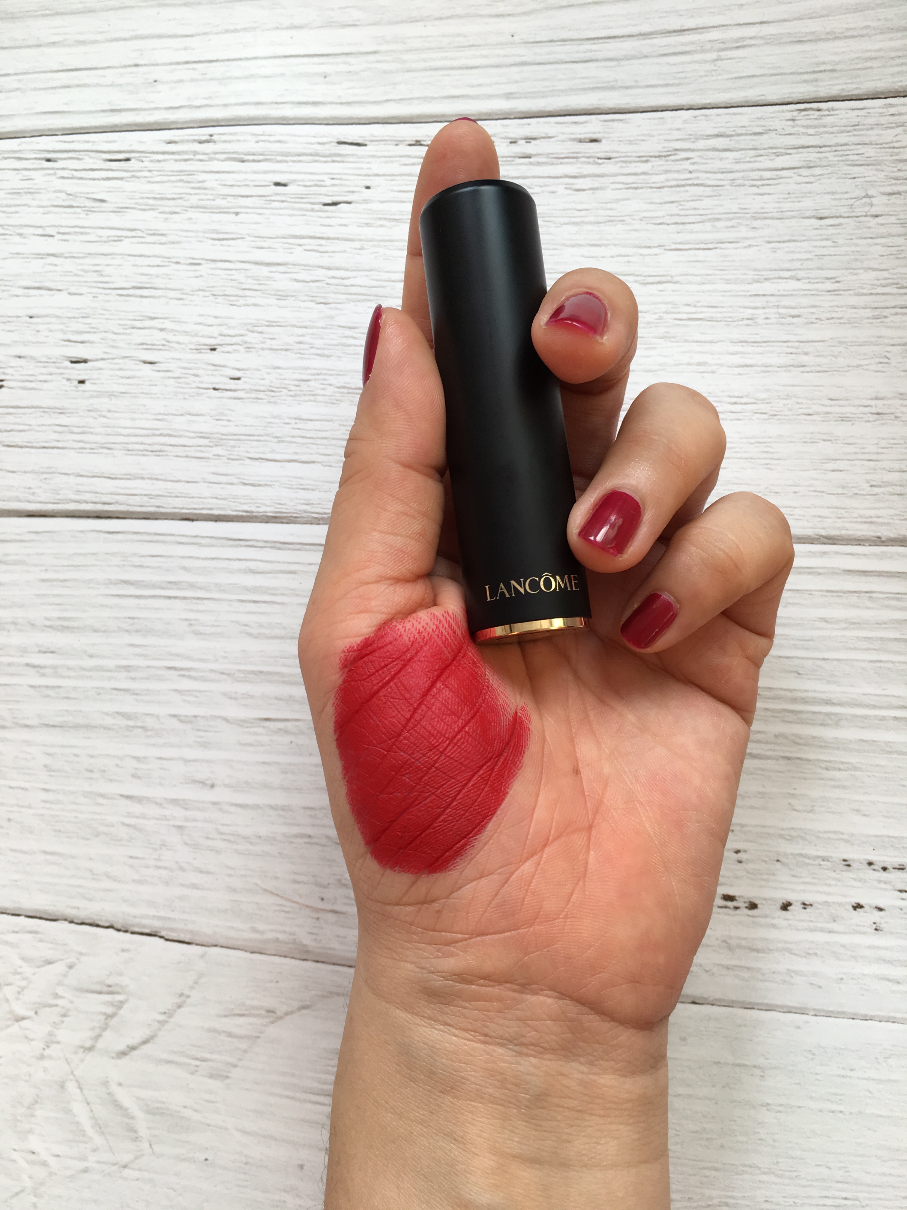 lancome七夕限定口红试色,lancome口红试色295