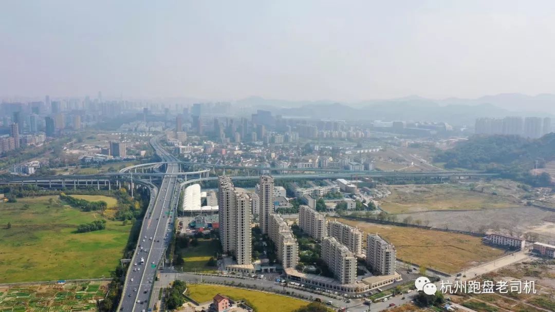 万科城市之光a区航拍,滨江万科城市之光