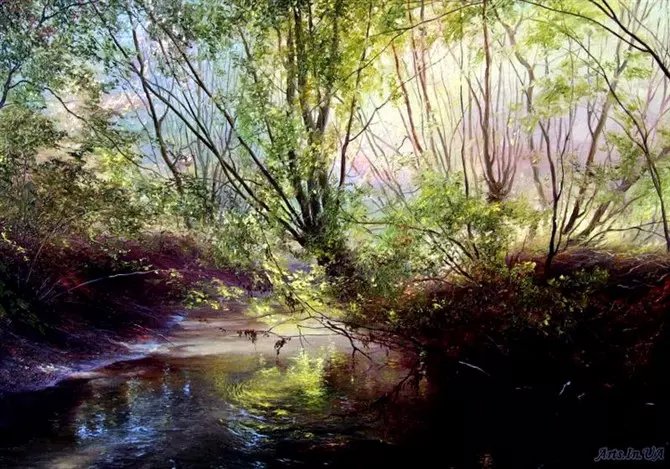 喀拉刨柯油画作品欣赏,瑞典油画人物画