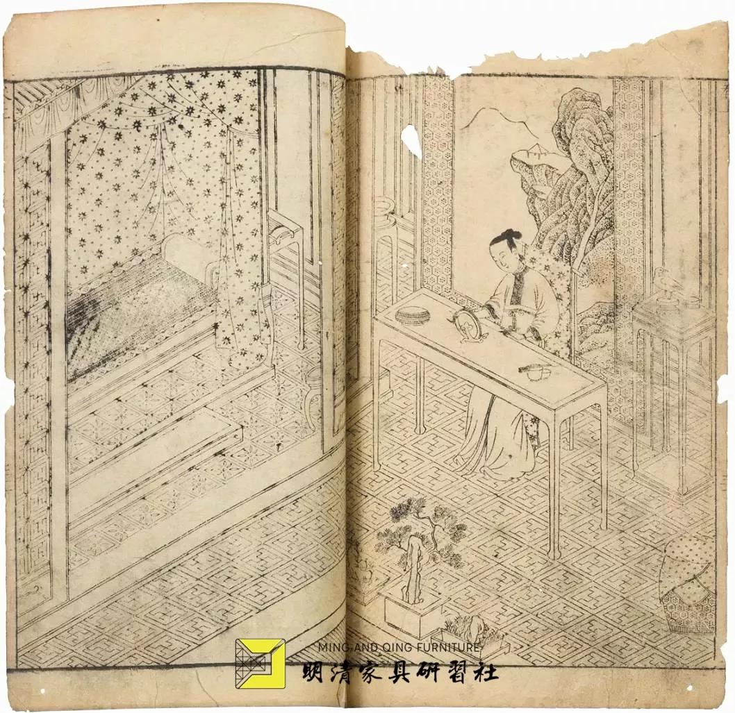 明代文房陈设器,明代室内陈设