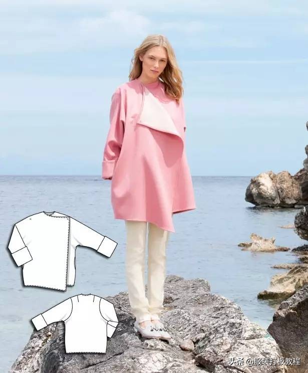 时装设计图手绘教程,服装制版图案大全