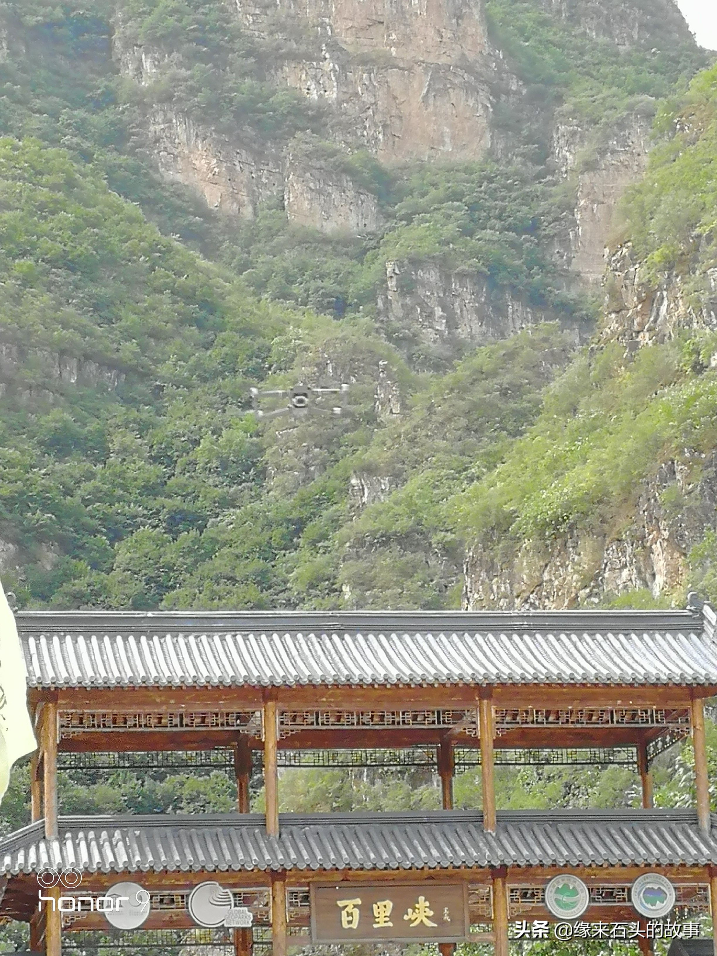 百里峡夏天景色,百里峡野外住宿