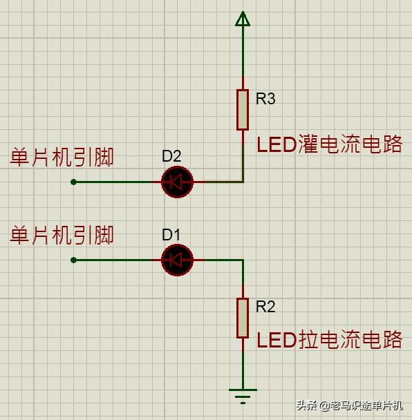 单片机如何驱动p10led模组,单片机按键控制led流水灯