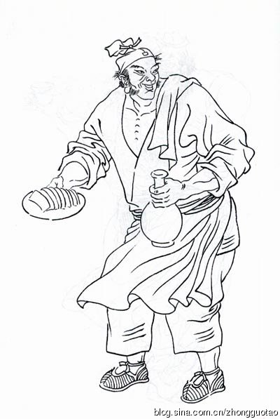 牛牧野水浒扑克,牛牧野水浒人物