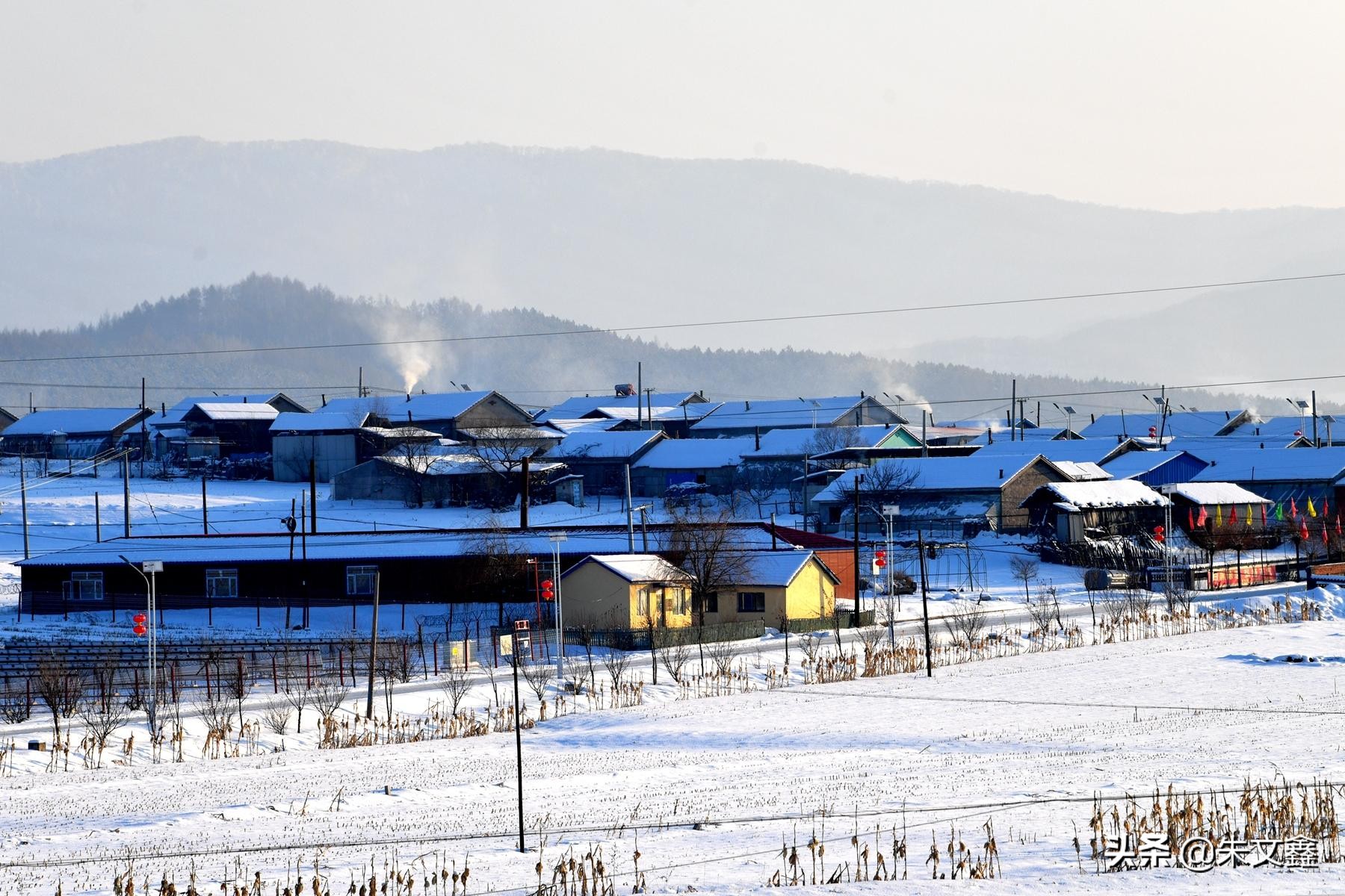 吉林柳河下雪,吉林省通化市柳河