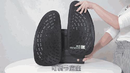 久坐腰痛自制椅子垫,久坐腰痛躺着练