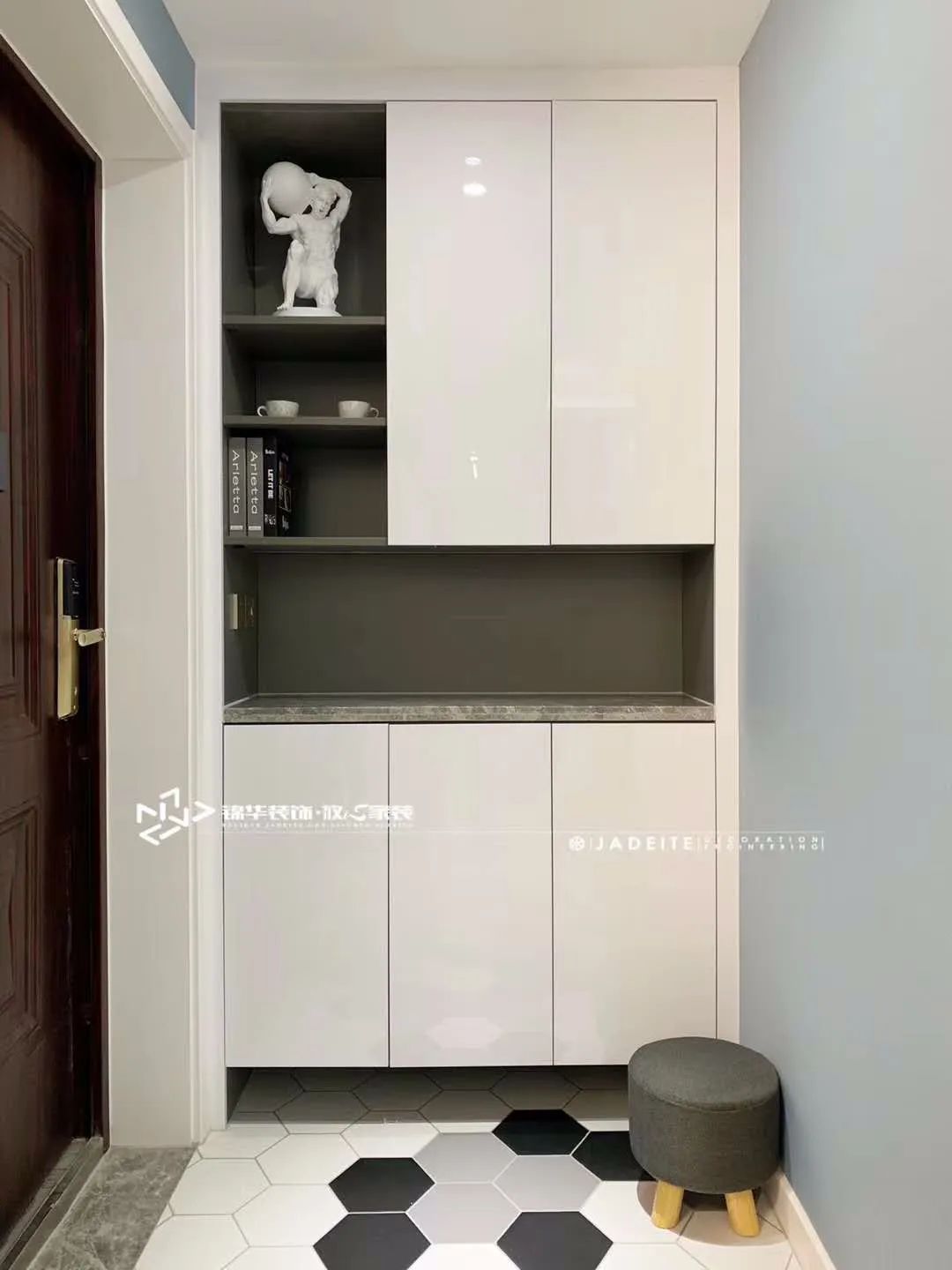 锦华装饰效果图110平,锦华装饰客厅设计效果图