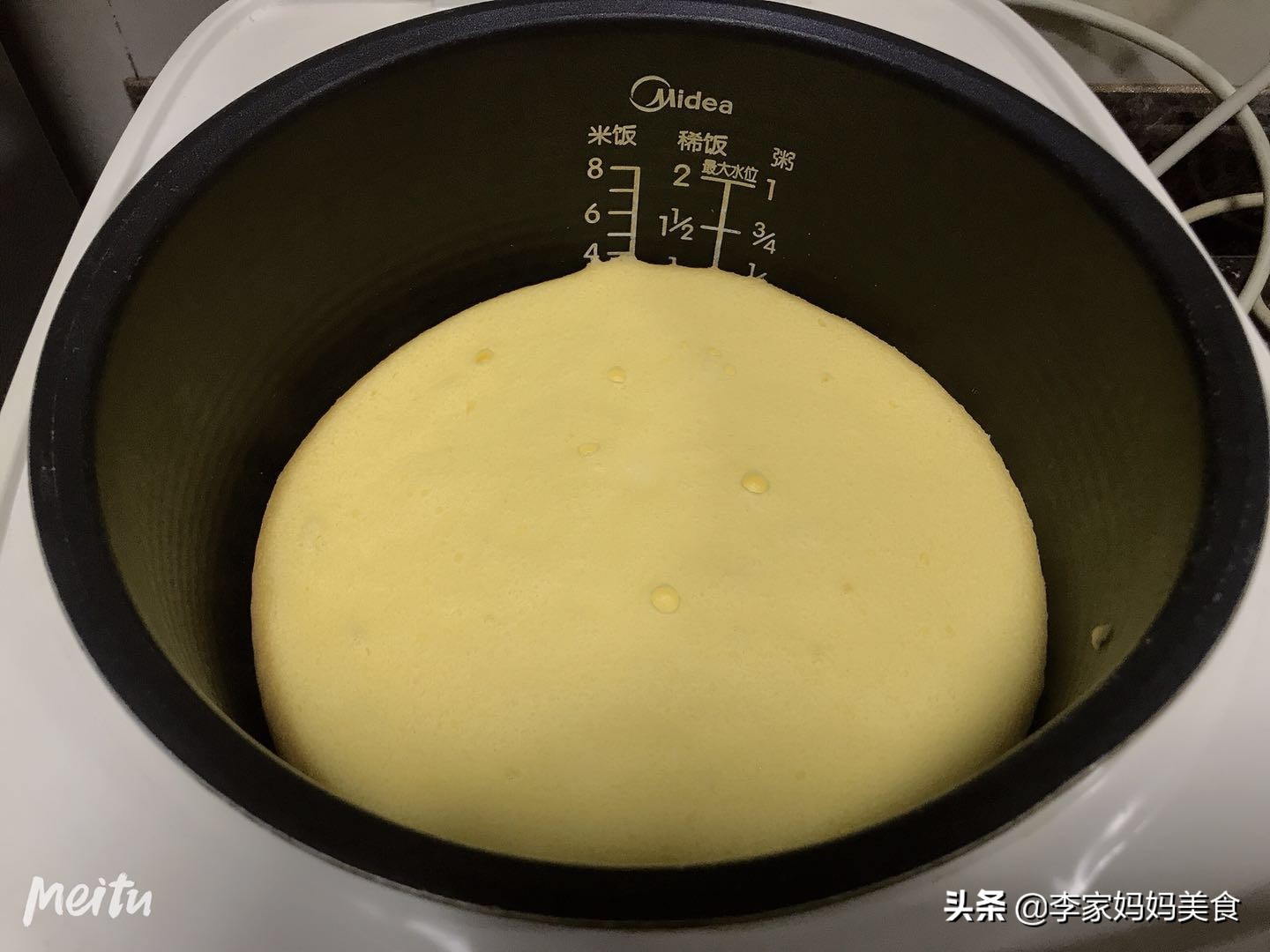 不用电饭煲做的蛋糕不塌陷,蛋糕不塌不回缩的诀窍电饭煲