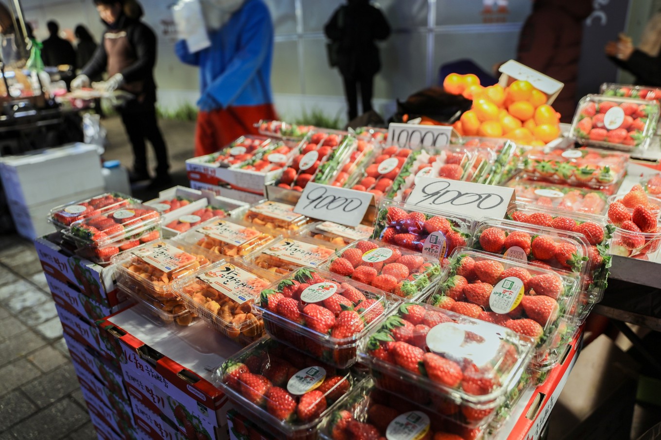 韩国冬天该有的样子,韩国第一次过冬天