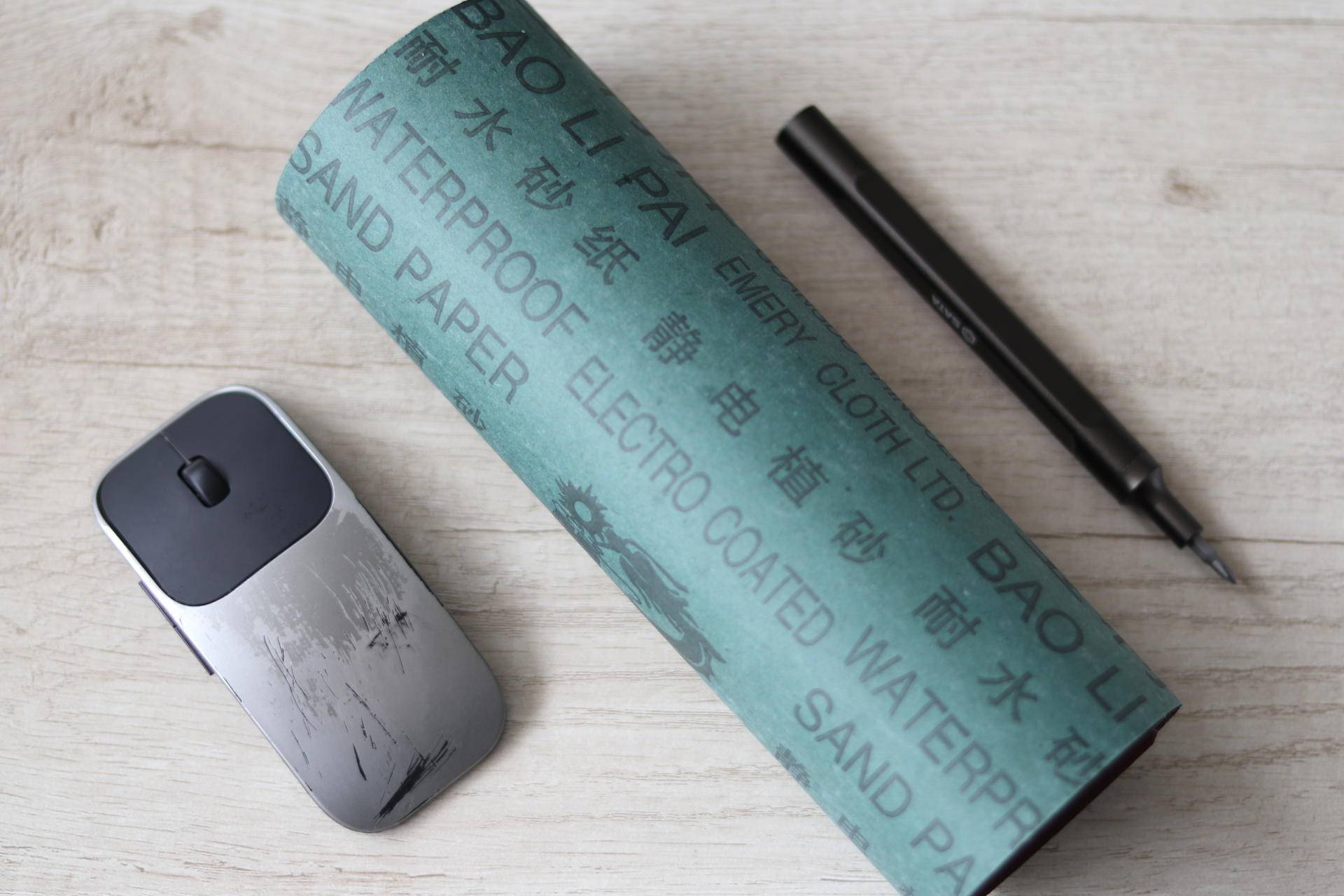 鼠标微维修,鼠标划痕怎么修复