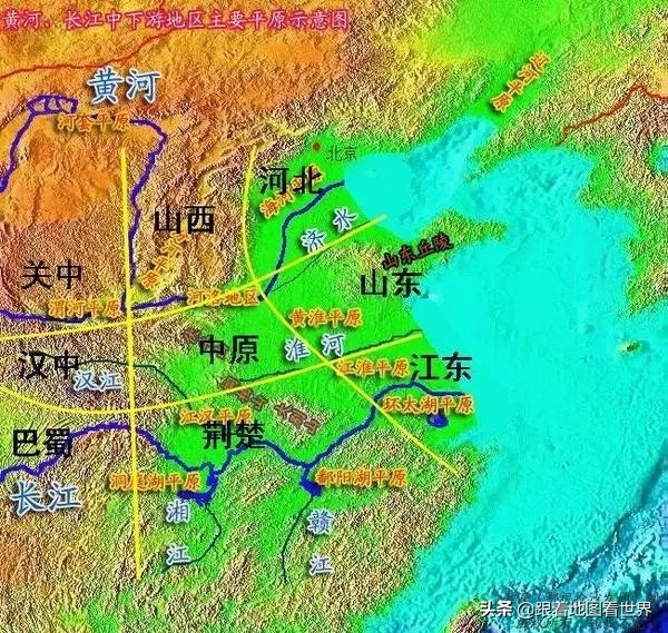 中国军事地理的历史,中国古代地理战略