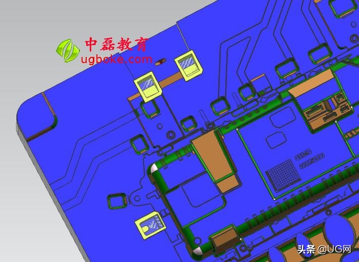 铝合金挤压模具ug,铝合金模具安装示意图