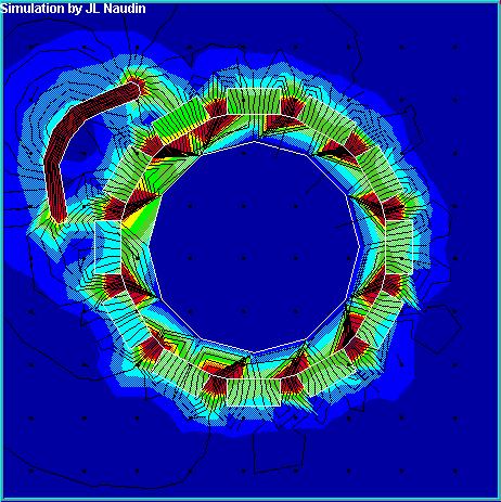 四幅图中能反映电机工作原理,四幅图中的电动机工作原理