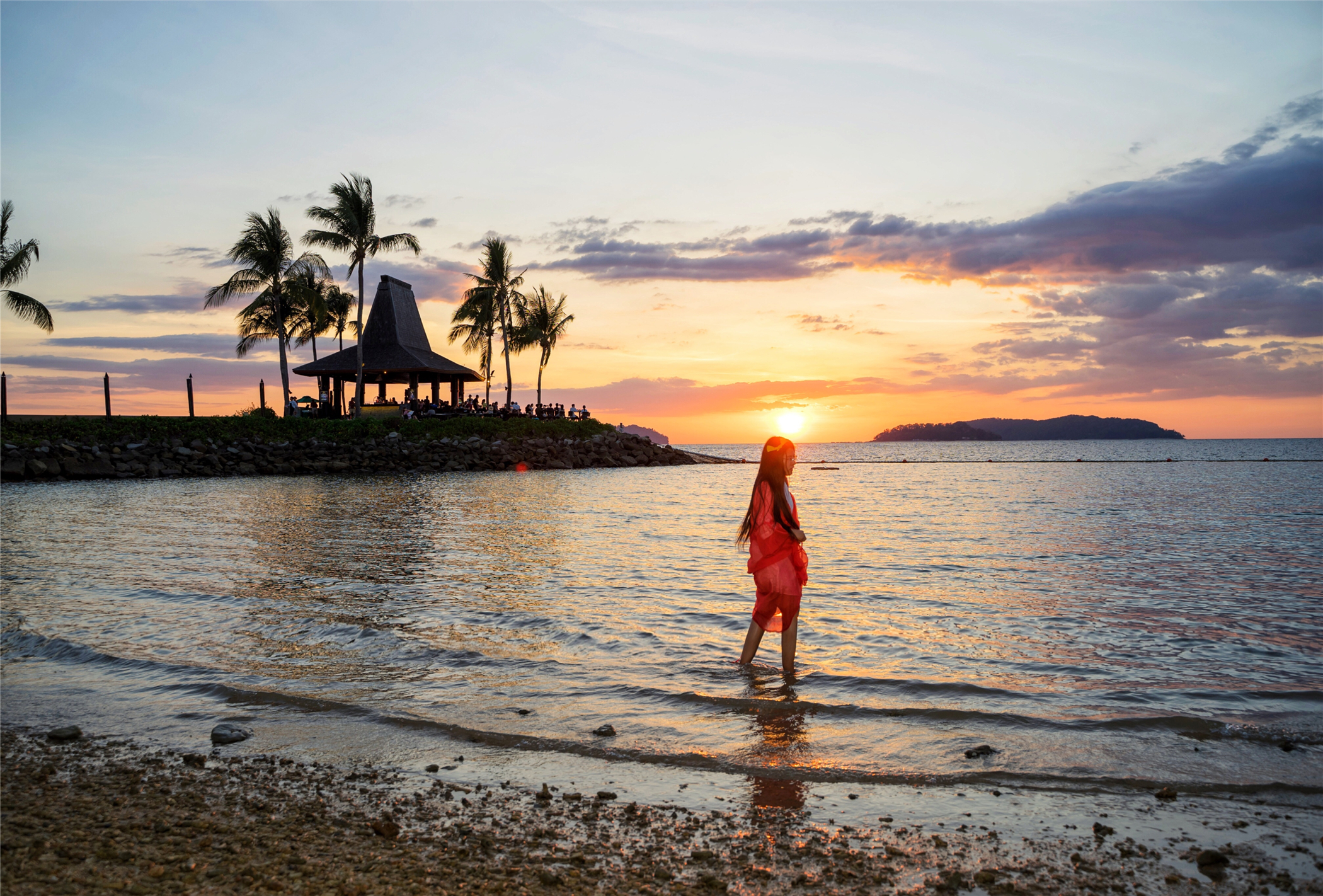风下之乡小说,沙巴落日最美的时候
