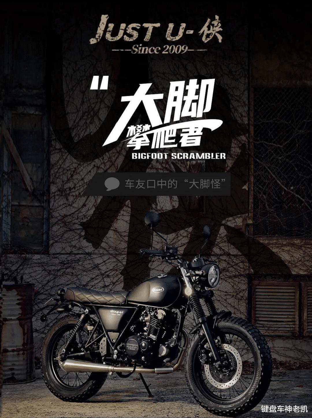 轻骑kr250摩托车,轻骑铃木kr大脚怪