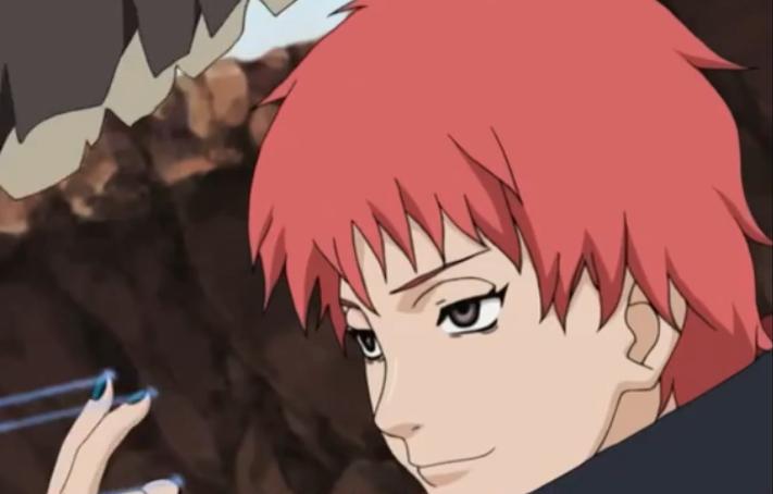 蝎第一次露出真面目迪达拉的反应,迪达拉知道蝎死后的反应