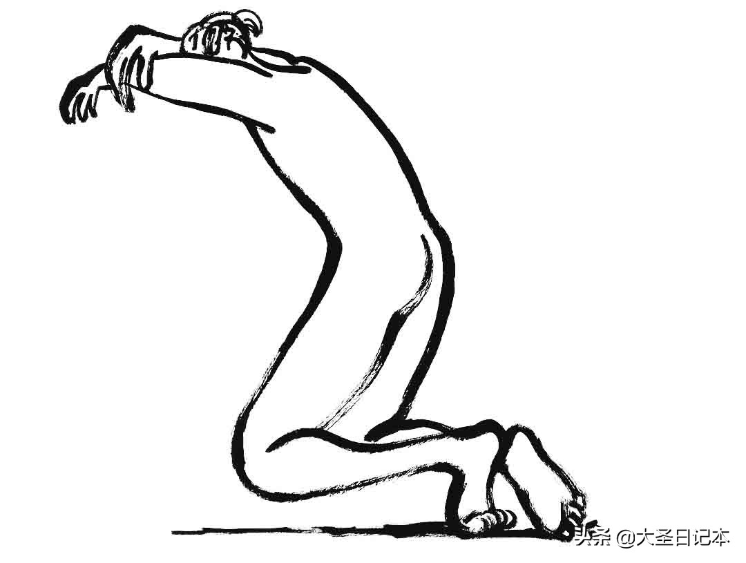 漫画现场临摹,人物写生漫画速写