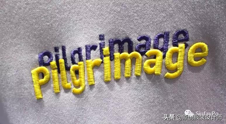 服装绣花工艺大全,服装绣花工艺图解说明