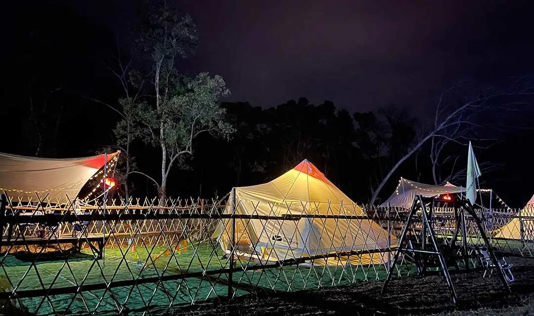 温州24个露营基地,温州湖岭露营地点推荐