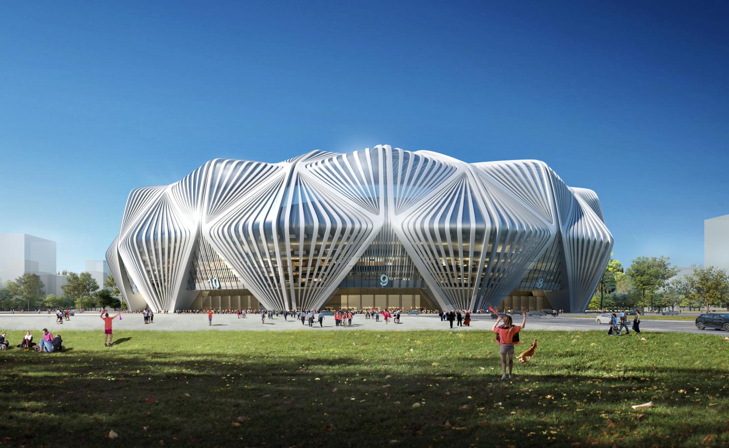 恒大足球场新旧设计,广州恒大专业足球场最新建设消息