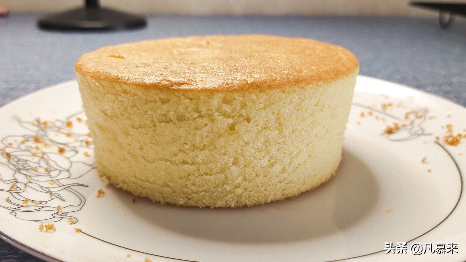 蛋糕海绵胚制作方式,烘焙新手入门海绵蛋糕
