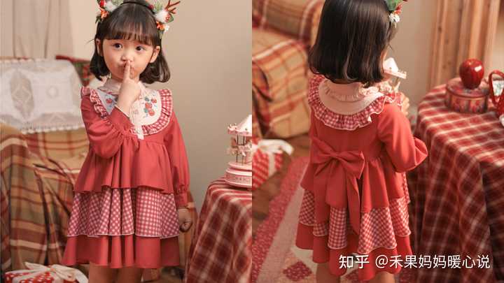 童装女童6-12岁拜年服洋气,2023年最流行的衣服童装