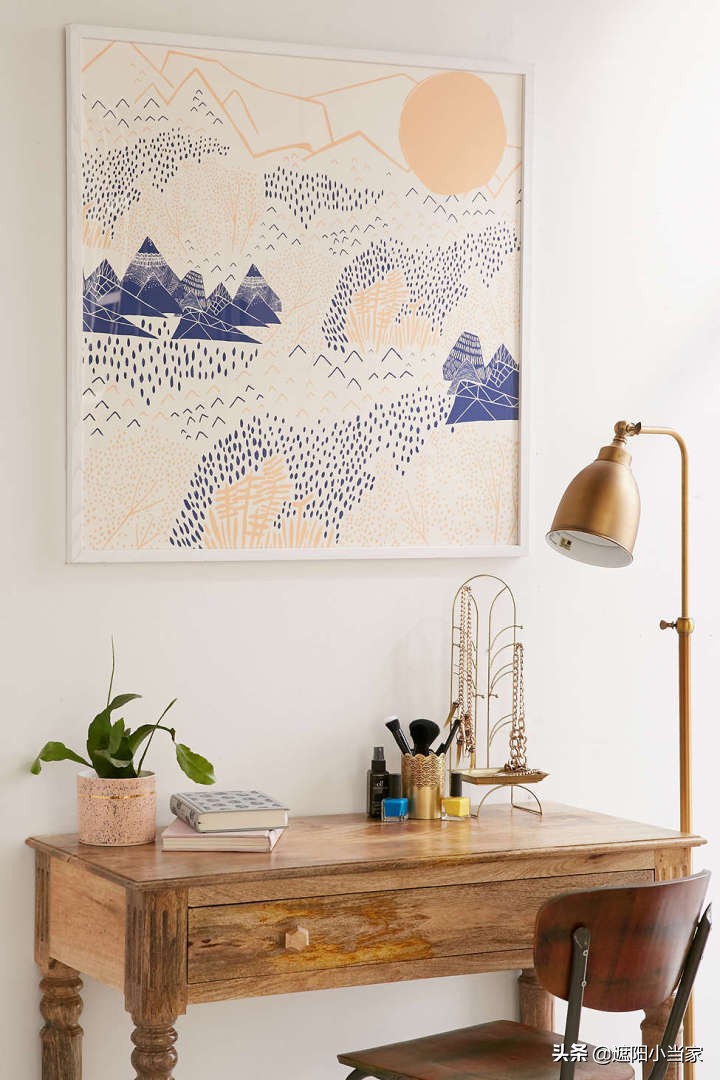 笔触丝滑的装饰画,仙气飘飘的小装饰画