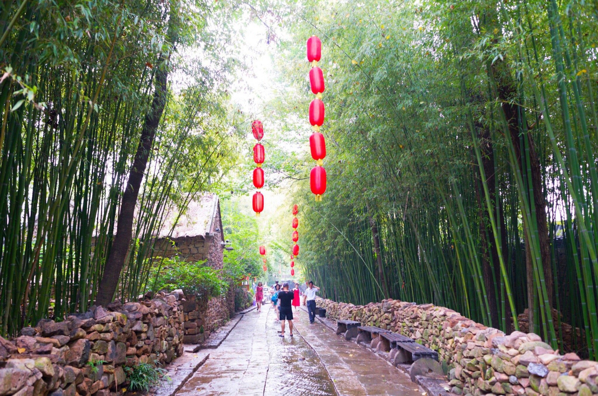 山东最美的古村落竹泉村,世外桃源般的山东古村