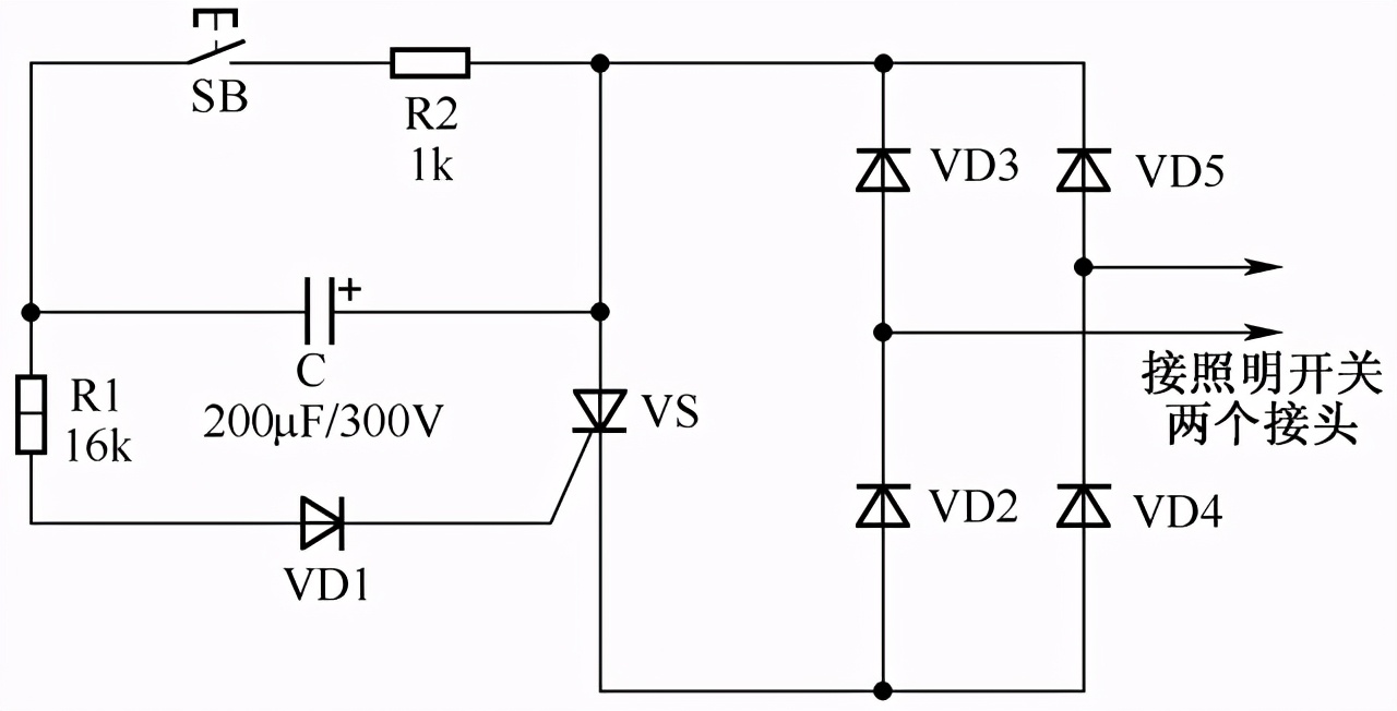 泛光照明控制原理图,线性驱动照明原理图解说明