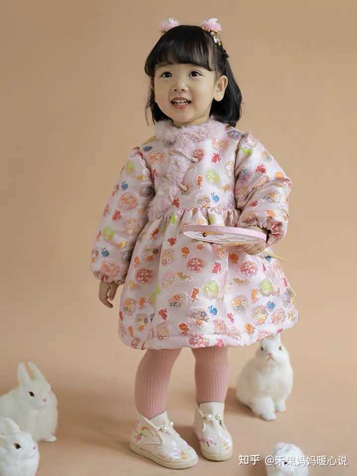 童装女童6-12岁拜年服洋气,2023年最流行的衣服童装