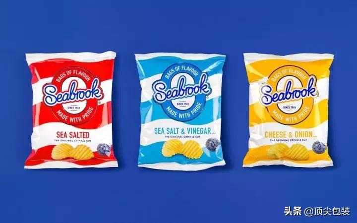 有创意的薯片包装,薯片包装风格