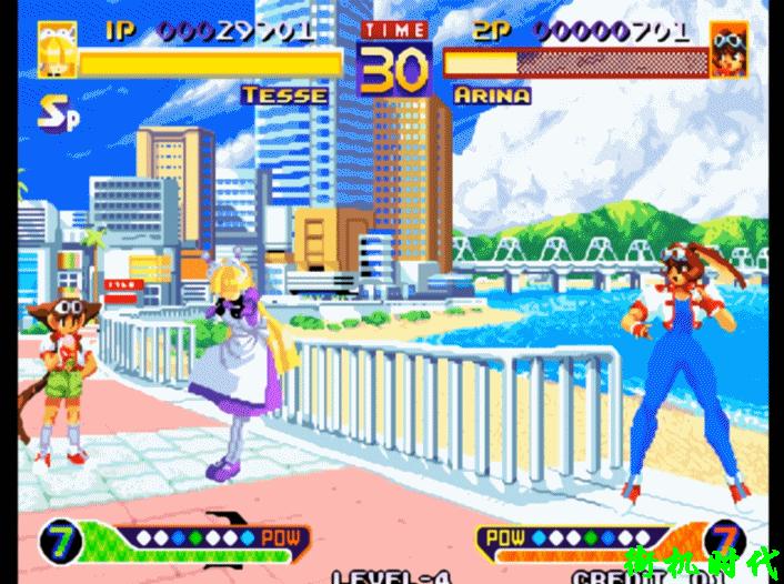 街机雅典娜最帅操作,街机不忍直视的必杀技