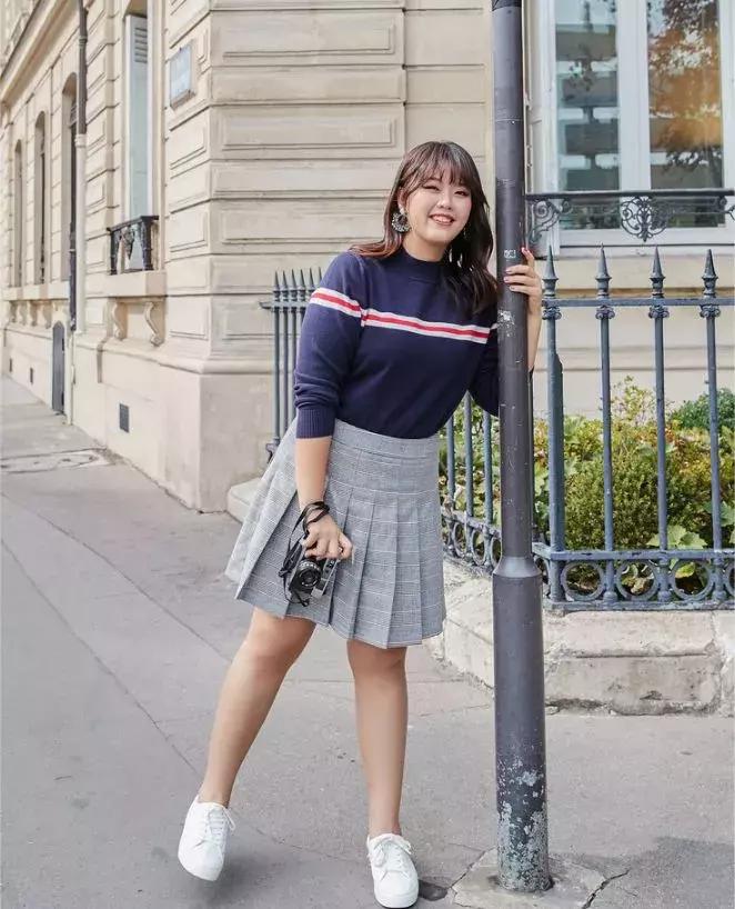 胖女孩穿搭指南，教你微胖女生怎么穿最显瘦