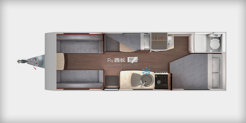 4.98万元拖挂房车,拖挂式房车2023款价格落地多少钱