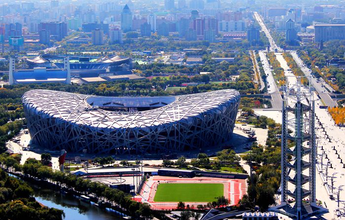 2019年鸟巢国庆灯光秀,鸟巢夜光系列