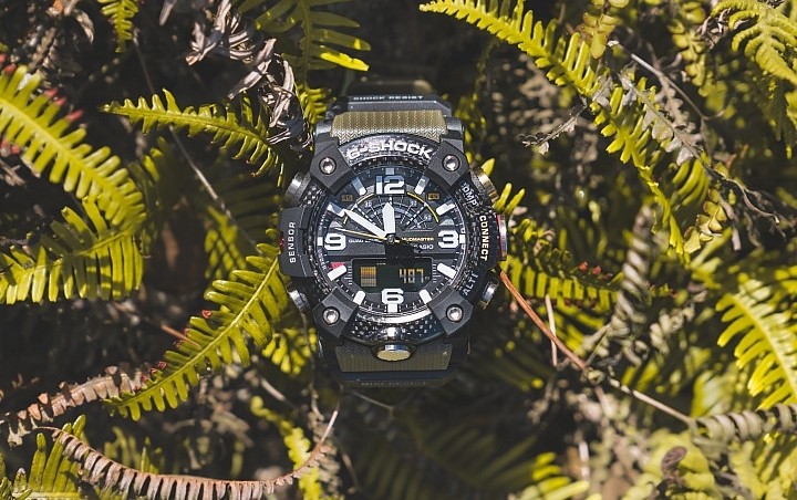 casio卡西欧手表男黑金gshock讲解,卡西欧gg-b100蓝牙连接都能做什么