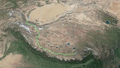 318国道最险的道路,318国道最危险路线实拍