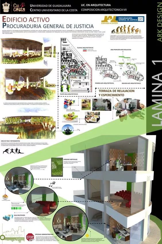 我虽然画图和设计做的不怎么样，但是排A1展板还是很OK的