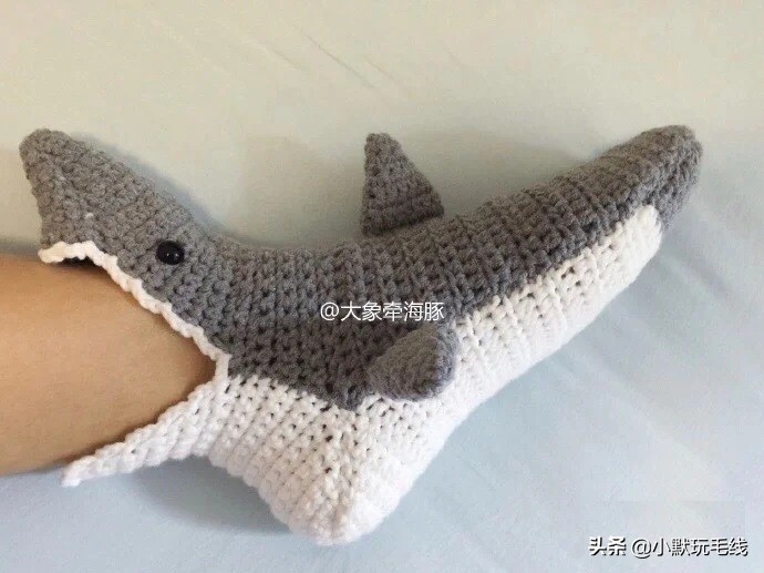 钩针袜子教程全过程小孩,钩针袜子怎么做