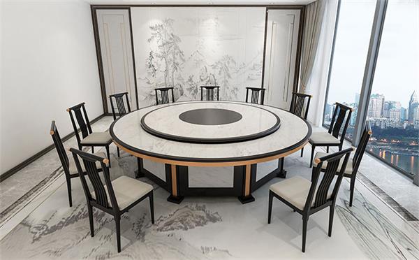 餐厅新中式桌椅厂家,酒楼桌椅设计定制