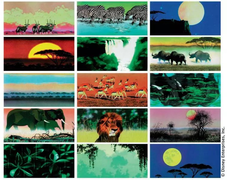 狮子王动画片1994原版深度解读,学了三年动画还原狮子王