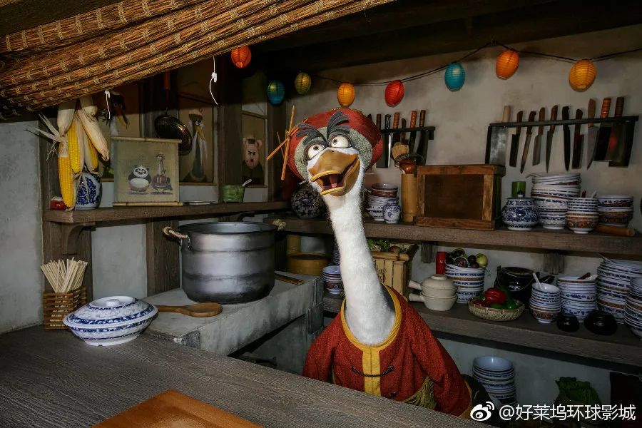 北京环球影城功夫熊猫主题房,功夫熊猫主题乐园