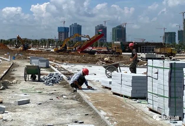 汕头东海岸新溪侨韵公园规划详图,新建的汕头东海岸公园