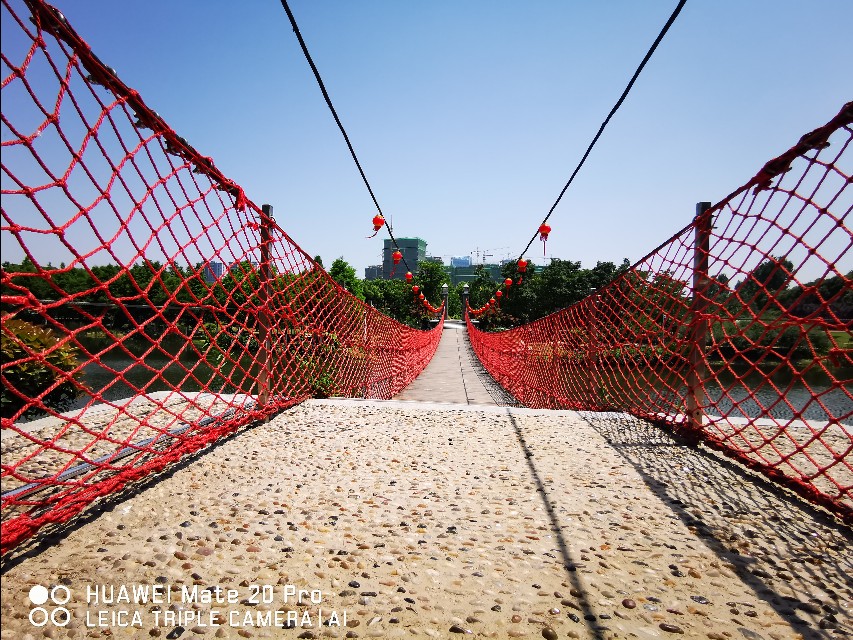 大美滨湖全景图,合肥滨湖塘西河公园美景