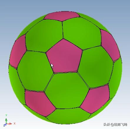 caxa足球画法,caxa建模制作篮球