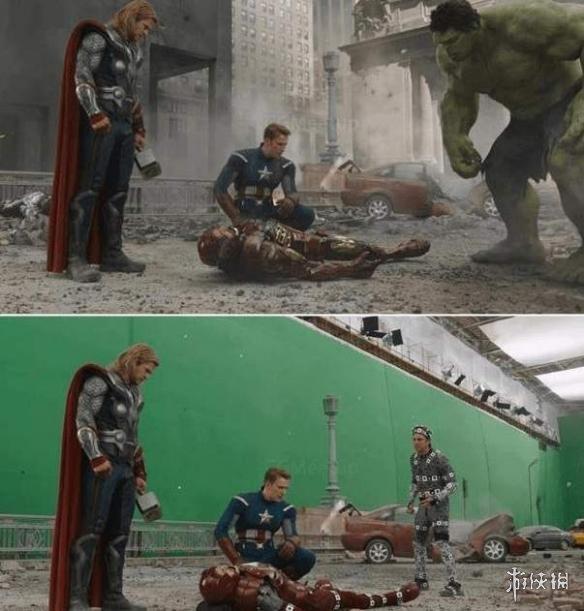 科幻片是这样拍摄的？龙妈没有龙宝宝，复联全是绿幕？