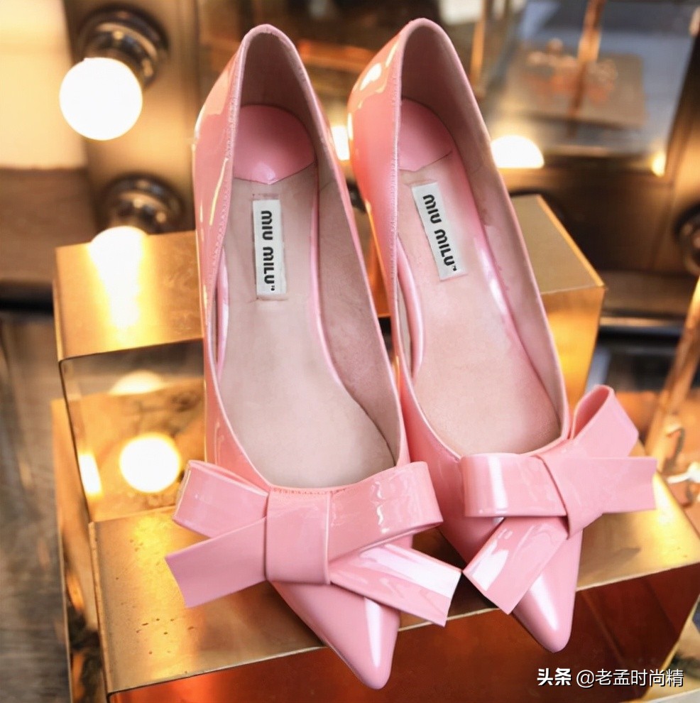 一字带优雅罗马高跟鞋,JIMMYCHOO蝴蝶结高跟鞋