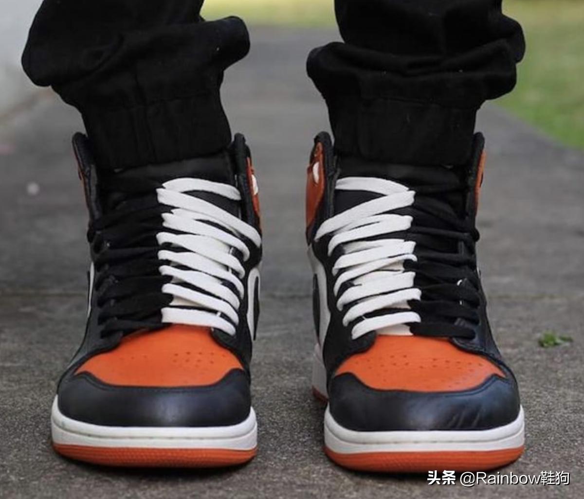 鞋带系法教程aj1蒂芙尼蓝双鞋带,aj1四色鸳鸯鞋带系法教程