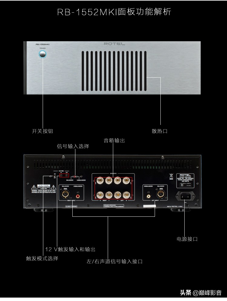 英国路遥1552功放使用说明,英国路遥ra960bx功放评测
