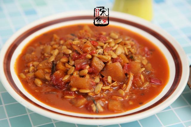 简易版西瓜黄豆酱黄豆不需要泡,做西瓜酱1个豆用几斤西瓜